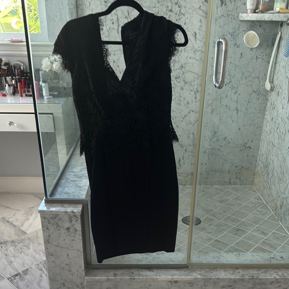 Ted Baker Black Lace Dress